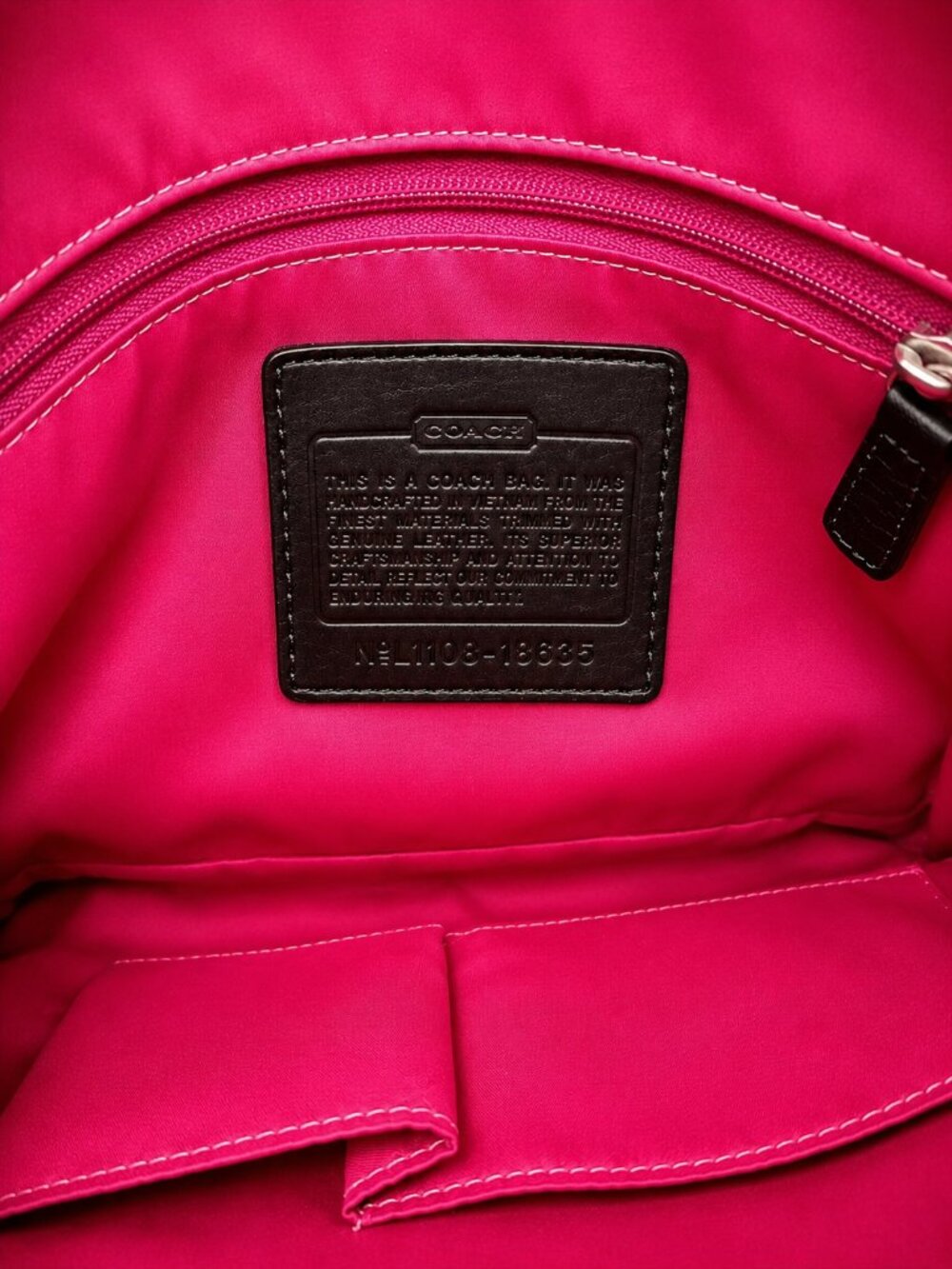 COACH Poppy Floral Graffiti Glam Crossbody Shoulder Bag with Hang Tag - 2011 Y2K - Picture 6 of 16